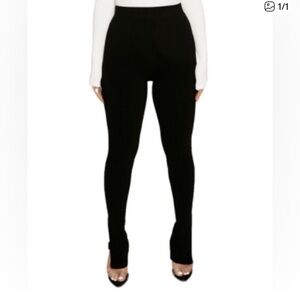 Naked Wardrobe Snatch Black Leggings